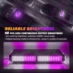 12" Magnetic Roof Top Strobe Light for Vehicles