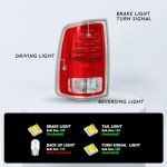 LED Tail Light Assembly for 2013-2018 Dodge Ram