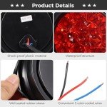20 Pcs Waterproof 4" Round LED Trailer Lights