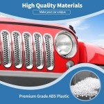 Jeep JK Front Grille Inserts & Headlight Trim Rings