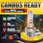 Ultra Bright 9005 HB3 Fog Light Bulbs - 2 Pack