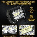 4-Inch LED Hitch Lights with Mounting Brackets