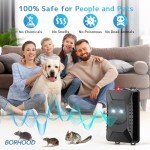 Borhood Ultrasonic Mouse Repellent for Cars - 2 Pack