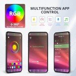 4WDKING RGB Offroad LED Lights with App Control