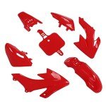 Dirt Bike Plastic Fairing and Fender Kit Upgrade