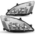JSBOYAT Headlight Assembly Pair for Honda Accord 2003-2007