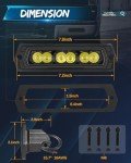 7 Inch LED Pod Lights for Off-Road Vehicles