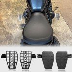 WOOGA Motorcycle Enlarged Footpegs for Honda Rebel