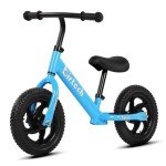 Birtech 12-Inch Balance Bike for Toddlers - Light Blue