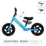 Birtech 12-Inch Balance Bike for Toddlers - Light Blue