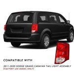 TUSDAR LED Tail Light Assembly for Dodge Grand Caravan