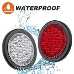 4-Inch LED Trailer Tail Lights - 4-Pack
