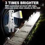 KIMLATAR H7 Super Bright Xenon Fog Light Bulbs