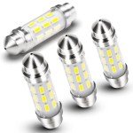 4-Pack LED RV Refrigerator Light Bulbs 41mm