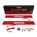 LEDGlow Red Tail Lights Kit for Buick Regal