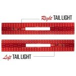 LEDGlow Red Tail Lights Kit for Buick Regal