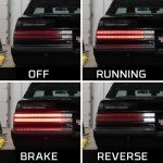 LEDGlow Red Tail Lights Kit for Buick Regal