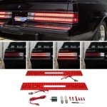 LEDGlow Red Tail Lights Kit for Buick Regal