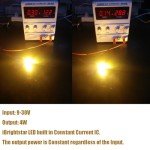 iBrightstar Amber LED Turn Signal Bulbs, 2 Pack