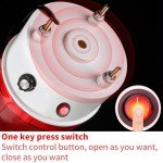 Red LED Rotating Warning Light with Buzzer