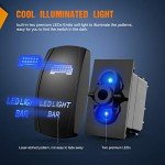 Nilight 2PCS 18W LED Off Road Light Bar