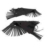 Universal Motorcycle Floorboard Fringe Tassel Set