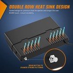 Nilight Super Bright Emergency Strobe Lights for Vehicles