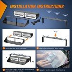 Nilight Super Bright Emergency Strobe Lights for Vehicles