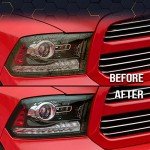 PIT66 Headlight Cover for Dodge Ram 2009-2018