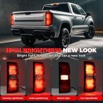 SHINEHOME Tail Light Assembly for Chevy/GMC Trucks