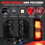 SHINEHOME Tail Light Assembly for Chevy/GMC Trucks