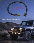 Fog Light Extension Harness for Jeep Wrangler JK