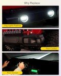 Fog Light Extension Harness for Jeep Wrangler JK