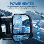 Right Side Long Arm Mirror for Ram Promaster