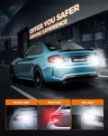 SEALIGHT White LED Bulbs for Car Lights - 2 Pack