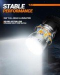 SEALIGHT White LED Bulbs for Car Lights - 2 Pack