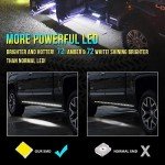 60" Truck LED Running Board Light Kit