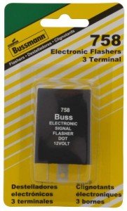 Heavy-Duty 12V DC Electronic Flasher - 12.6 Amp