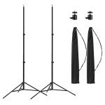 Aluminum Photography Tripod Stand Set with Case