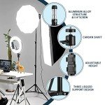 Aluminum Photography Tripod Stand Set with Case