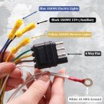 4 Pin to 7 Pin Trailer Wiring Adapter Plug