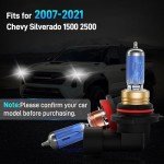 Ultra Bright Halogen Headlight Bulbs for Chevy Silverado