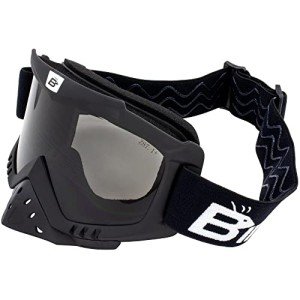 Birdz Eyewear Tukan Motorcycle Glasses with Nose Guard