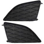 2PCS Fog Light Cover Grilles for 2009-2010 Corolla