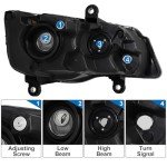 Genful Headlight Assembly for 2011-2018 Grand Caravan