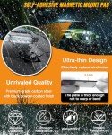 4 Pack Self-Adhesive Magnetic Mount Pads for Lights