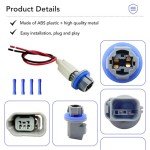 Rear License Plate Light Connector Kit for Ford