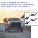 Rear License Plate Light Connector Kit for Ford