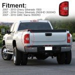 Driver Side Tail Light for Chevy & GMC Trucks