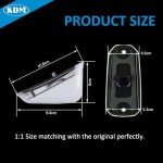 KDM Clear Lens LED Cab Marker Lights, 5-Pack